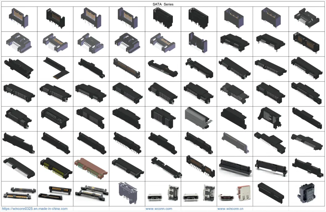 Pin Box Female Male Round Header;ATX;Btx;FPC;FFC;IC Socket;RJ45;USB;1394;HDMI;Pcie;SATA;Wtb;Btb;Wtw;D-SUB;DVI;Ngff;M2;SIM;Battery;Pogo Pin Connector