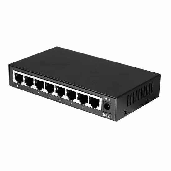 Commutateur Poe 24 V non standard à 6 ports